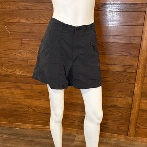 Royal Robbins Black Women's Bermuda Shorts with Zip Pockets